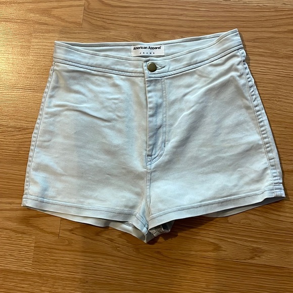 American Apparel The Easy Jean Shorts - Picture 1 of 3